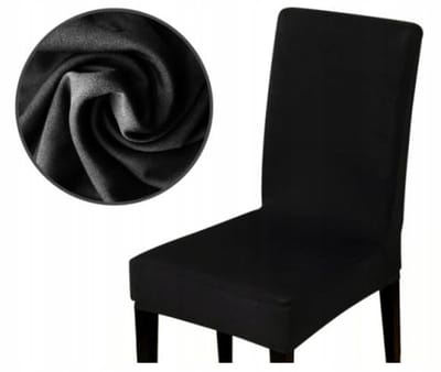 Meble odNowa - Stoelbekleding - Zwart - Elastisch - Waterafstotend