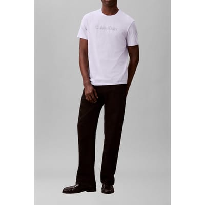 Calvin Klein 30s Sportswear Graphic Tee Island Lilac Taglia: M | Magliette basic Outlet | Uomo | Viola