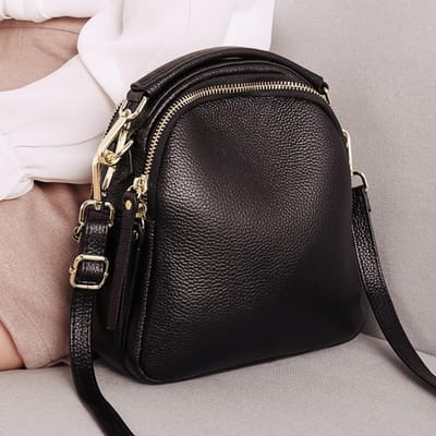 Echt Lederen Tas Dames High-end Nieuwe Trendy Mode Crossbody Tas Dames Tas Veelzijdige Schoudertas Handtas gray