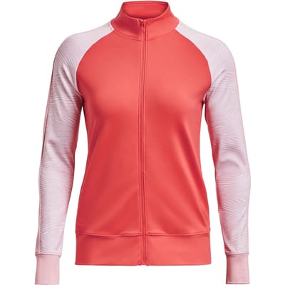 Under Armour Golf Storm Midlayer Sweatshirt Met Volledige Rits Rood,Roze M Vrouw