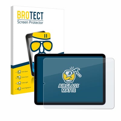 BROTECT - Screenprotector voor Apple iPad Air 5 WiFi 2022 (5. Gen.) - Folie Beschermfolie Beschermglas matte