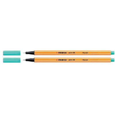 STABILO point 88 - Fineliner 0,4 mm - Turquoise - per stuk