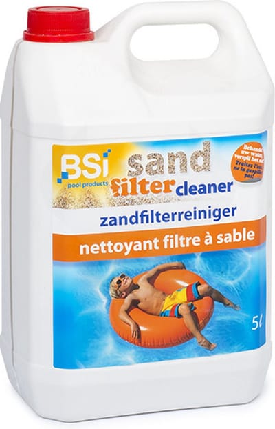 BSI - Sand Filter Cleaner - Zwembad - Reiniger voor zandfilters en filters uit diatomeeënaarde - 5 L