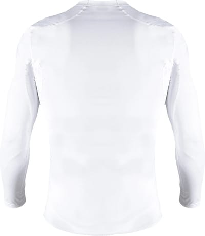 GAMEPATCH | Compression shirt LONG SLEEVES | Wit | Maat L | Basketball | Handball | Urban Sports