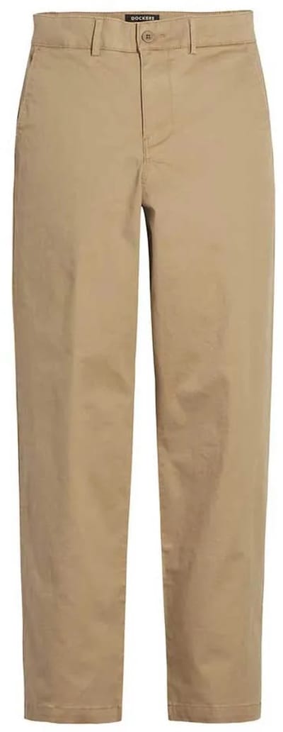 Dockers High Waist Broek Geel 32 / Long Vrouw