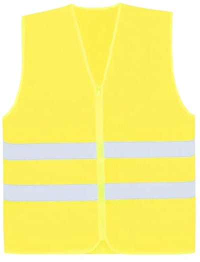 Korntex Comfort Mesh Safety Vest Rhodes CO² Neutral KX169 - Signal Yellow - S/M