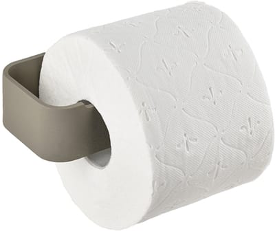 Zone Denmark Ume Toiletrolhouder - WC Rolhouder - WC Papier Houder - Wandmontage - Toilet & Badkamer Accessoires - 16,4 x 7,6 x 4 - Taupe