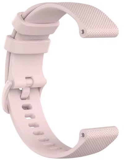 CHPN - Roze siliconen bandje geschikt voor Garmin Vivoactive 4S - Roze bandje voor Garmin watch - Unisex