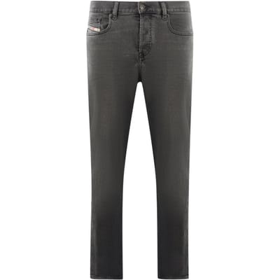 Diesel Heren D-Viker 09D49 Jeans (Grijs)