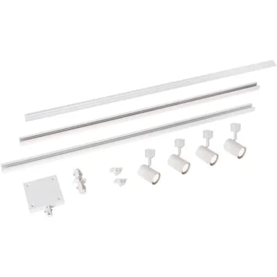 Lucide Basisset Track Amigo - 1-fase Railsysteem / Railverlichting - 2 Meter - Wit