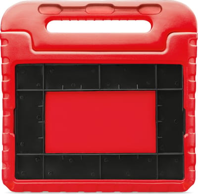 Xccess Kids Guard Tablethoes geschikt voor Apple iPad 10.2 (2019/2020/2021) / Air 3 / Pro 10.5 Kinder Tablethoes met Handvat - Rood