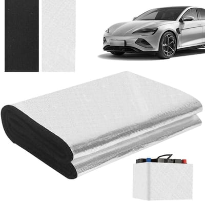 Battery Isolatie Kit voor Auto's - 3mm x 18x102 Isolatiemateriaal, Warmtebescherming, Thermische Isolatie voor Motoren, ATV's en Tuinmachines