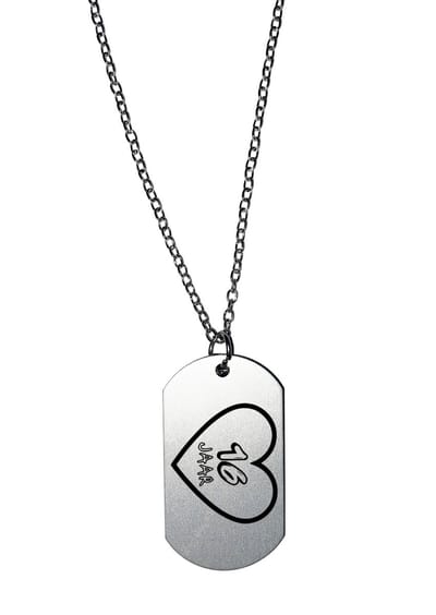 Akyol - 16 jaar ketting - Hoera 16 jaar - familie - cadeau
