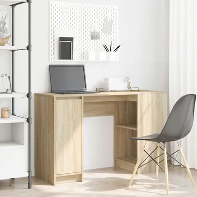 vidaXL - Bureau - 120x42x76 - cm - spaanplaat - sonoma - eikenkleurig