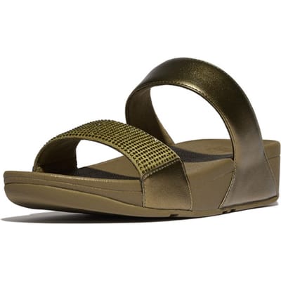 FitFlop FitFlop Lulu Slide - Hotfix GROEN - Maat 37