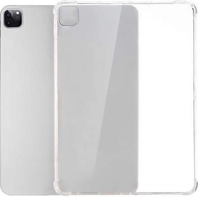 Peachy Flexibel TPU bescherming Cover hoes geschikt voor iPad Pro 12.9-inch (2018 2020 2021 2022) - Transparant doorzichtig case