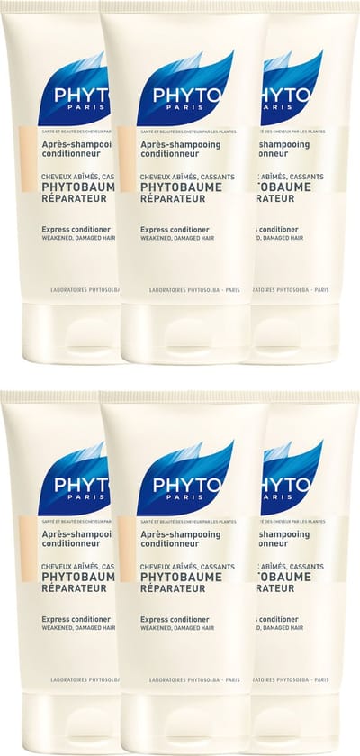 Phyto Paris Phytobaume Repair Express conditioner Weakened, Damaged Hair 50ml x 6
