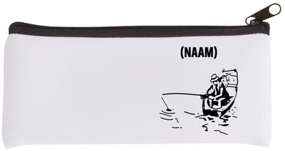Akyol - vissen met eigen naam Etui - Vissen - visser - sport - 20 bij 9 cm