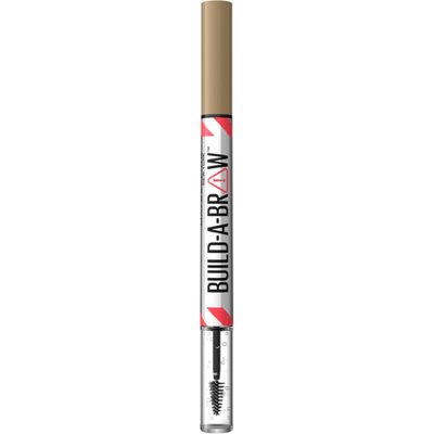 Maybelline - Build-a-Brow - Wenkbrauwpotlood/-gel - voor elk type wenkbrauw - creëert natuurlijke, vollere wenkbrauwen in slechts 2 stappen - Blonde