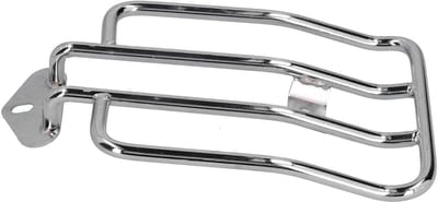Dailygoods- Bagagerek RVS - Bagagerek Motorfiets - Kofferrek - Bagagedrager - Poedercoating - Handpolijsten
