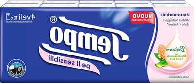 Zakdoekjes Aloe Vera - Papieren zakdoekjes - Gevoelige Huid - 4-laags Zacht - 10 pakken - Wit
