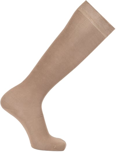 Boru Bamboo - Kniekousen - Beige - 35-38 - Bamboe Sokken - Naadloos - Ademend - Anti-Bacterieel - Unisex - 2305