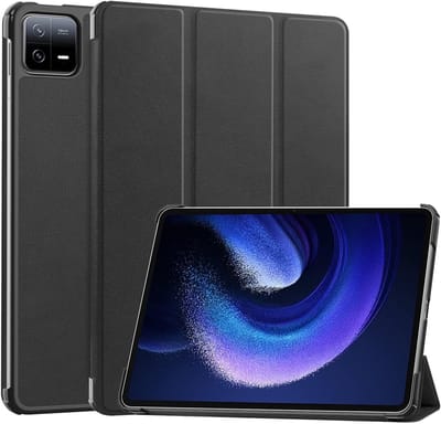 EtuiTab Xiaomi Mi Pad 6 - Tablethoes - Ecologisch Leder - Magnetische Sluiting - Wake-up Functie