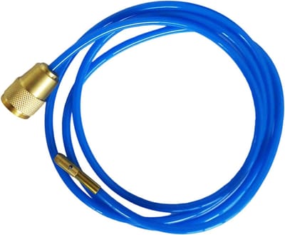 Hogedruk Pijp Reiniger - Afvoer Ontstopper Slang - Verstopte Afvoeren Verhelpen - Twistbestendige Siliconen Buizen - 300 cm - Blauw