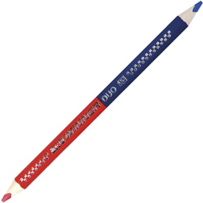 EBERHARD FABER Lettergreepscheider TRI WINNER, rood/blauw