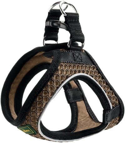 Hunter Harnas Hilo Comfort Bruin - Hondenharnas - Xxs 26-30/31-33 Cm