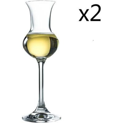 Kristallen Copita Neusglas Rum Likeur Proefglas Tulp Feest Bruiloft Champagneglazen Glas Whisky Whiskey Wijnkop Glas 80ml gray