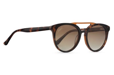 Jackie L Roubaix ZO-0254A havana bruin - bruin dégradé polarised TAC – UV400