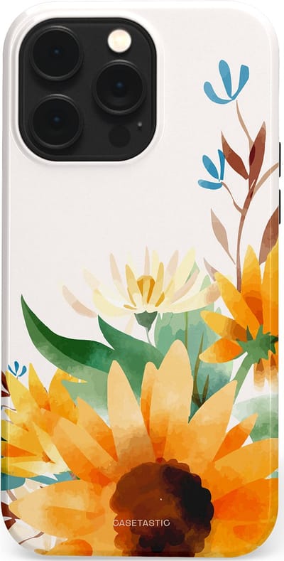 Casetastic Hoesje Geschikt voor Apple iPhone 14 Pro Max Magsafe - Stijlvolle Beschermende Duo-layer Case - Stralend geel