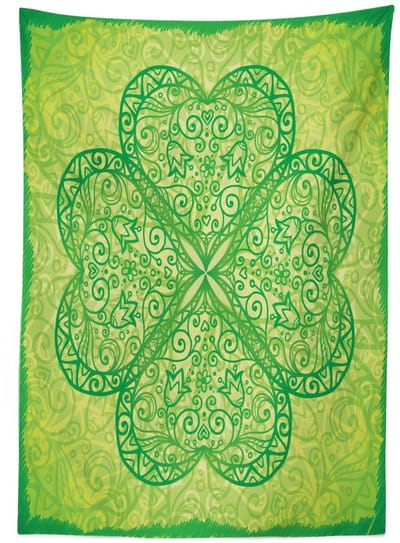 ABAKUHAUS Tc_7585 140x240 Tafelkleed – Avocado Groen, Satijnmix