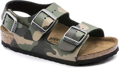 Birkenstock Milano Kids Sandalen - Jongens - Groen - Maat 26