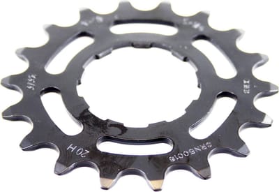 KMC Achtertandwiel 18T - Chromoly Staal - Enviolo Compatibel - Zwart - 1/2x3/32