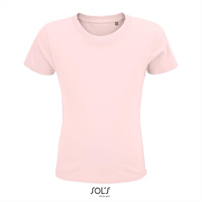 SOL'S - Crusader Kinder T-shirt - Lichtroze - 100% Biologisch Katoen - 92