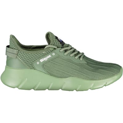 Blauer Verde Polyester Heren Sneakers