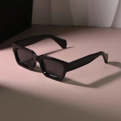 Lunettes de Soleil Carrées Classiques Vintage de Haute Qualité Pour Femmes Hommes Rétro Élégant Minimaliste Mode Féminin Masculin Oculos Other