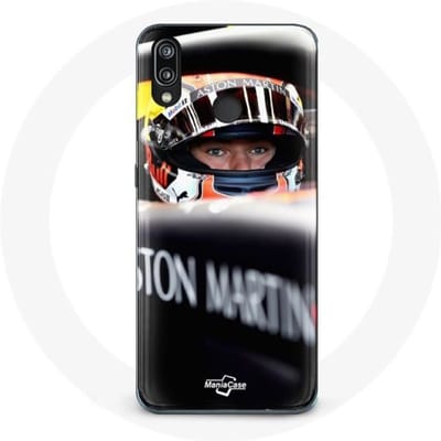 Coque - Huawei - P20 Lite - Formule 1 - Max Verstappen - Souple - Noir