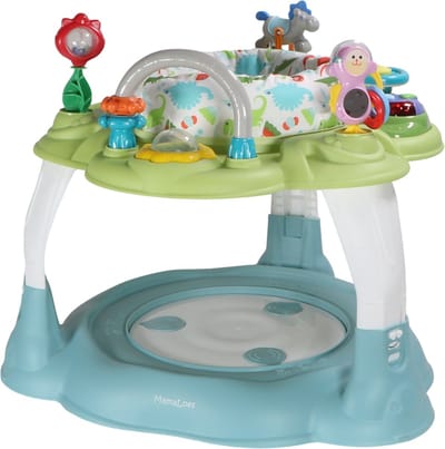 MamaLoes Activity Center - Jolly - Green - Activiteiten Tafel - Activiteitenbord - Baby Bouncer - Baby Jumper