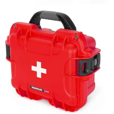 Lege EHBO-doos Nanuk 905 First Aid Logo