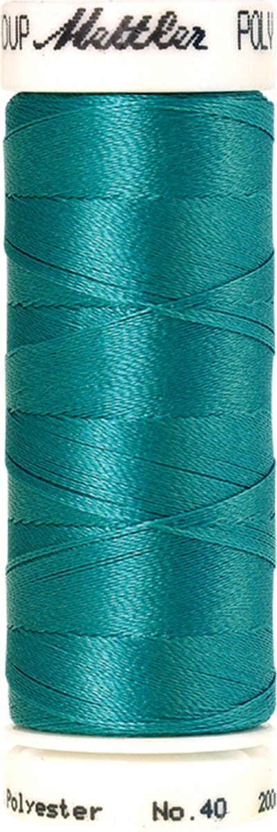 Mettler borduurgaren - Blauw - Nr 4610 - Polysheen - 200 meter