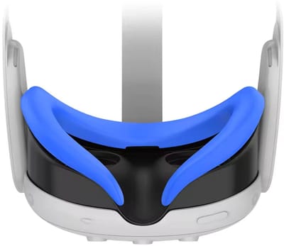 Siliconen gelaatsscherm voor Meta Quest 3 | Blauw