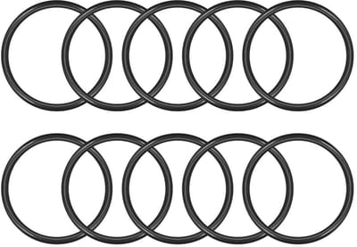Dailygoods- O-ringen 10 Stuks - Nitrilrubber Afdichtingsset - 58 mm Buitendiameter - 48 mm Binnendiameter - 5 mm Breed - Duurzaam en Flexibel - Afdichtringen