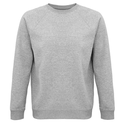 SOLS Unisex Space Melange Sweatshirt voor volwassenen (Grijze Melange)