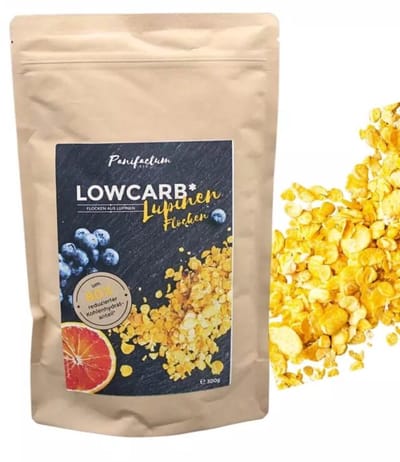 Panifactum Lupinevlokken - koolhydraatarm en glutenvrij - rijk aan vezels