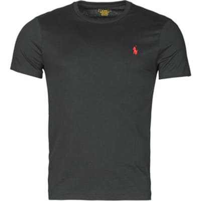 Polo Ralph Lauren  T-shirt Korte Mouw T-SHIRT AJUSTE COL ROND EN COTON LOGO PONY PLAYER