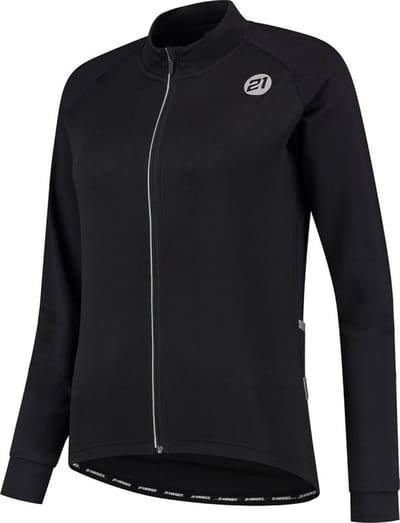 21Virages Palermo fietsshirt lange mouwen Zwart-M