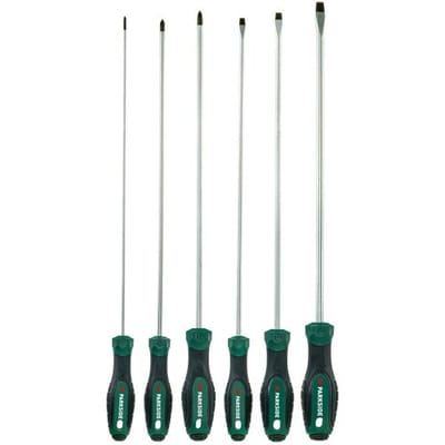 PARKSIDE Schroevendraaierset - magnetisch met antislip (Schroevendraaierset lang 6-delig)